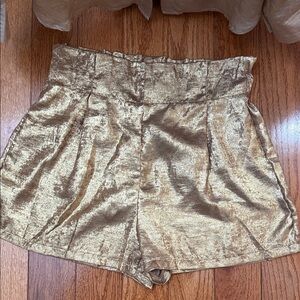 Gold party shirt size medium